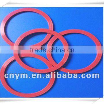 Colored flat rubber gasket