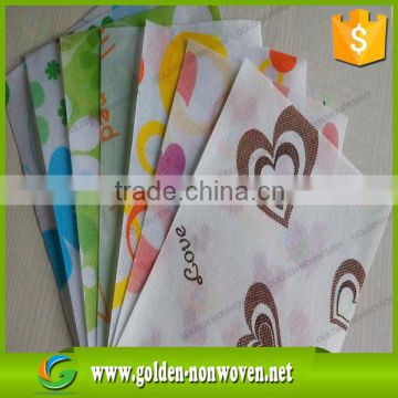 Eco-friendly PP printed spunbond nonwoven fabric, printed nonwoven fabric for nonwoven bag