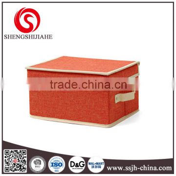 2015 high quality linen storage box wiht lid