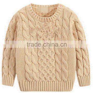 2016 Latest design cotton knitted baby boys sweater