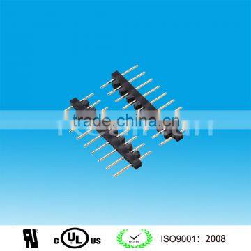 DIP connector China supplier 2.54mm pitch Single Layer DIP Round Pin Header