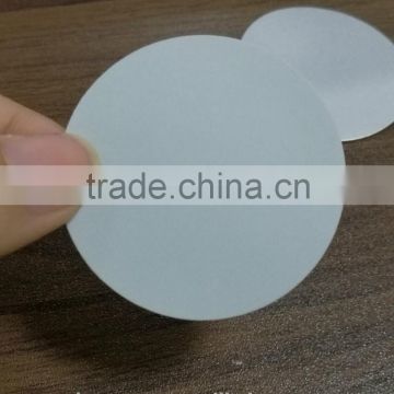 custom coffee cup lid/ PET film for coffee/ huizhou PET film sealing