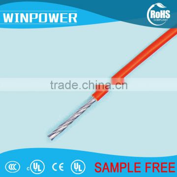 UL 1061 22 AWG SR-PVC insulated copper thin electrical wire