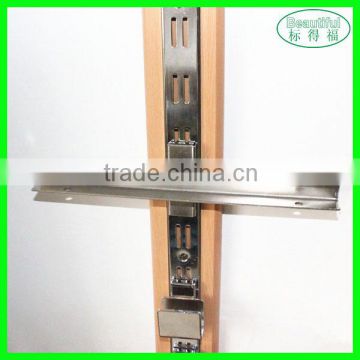 China Manufacturer Glass Wall Bracket for slotted upright