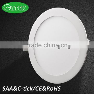 Stable Working Ultra Thin 3W round led panel light with SAA CE ROHS