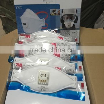 3m dust mask respirator 9332 ,Disposable mask,3m ffp2 ffp3 9332 9332+ dust mask respirator