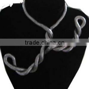 8.5mm/120cm Length Thick Steel Snake Necklace