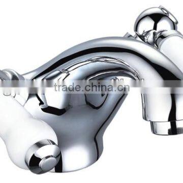 two handle mono basin mixer