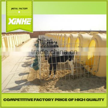 Grade one factory Dairy Farm Equipment Portable Calf Houses / Cage