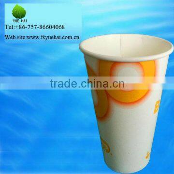 12 oz double pe coated cold cup paper cups