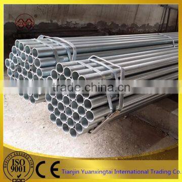 Q235 hot dipped galvanized round steel pipe by China manufacture