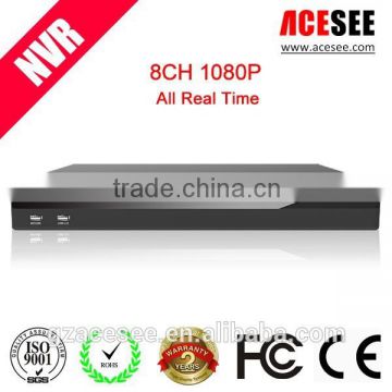 ACESEE 8CH NVR With OEM Service 2SATA P2P NVR