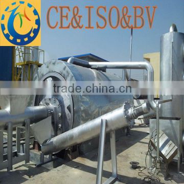 Automatic and Continuous Professional waste tire pyrolysis machine make tire to oil