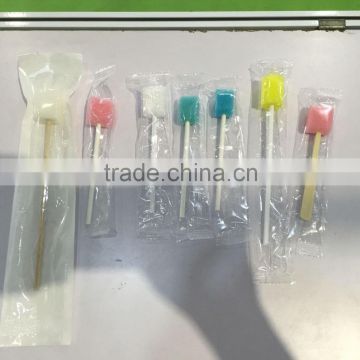 Disposable cleaning sponge stick