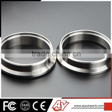China Factory SS304 3.5" Male/Female Design V BAND CLAMP FLANGE SET