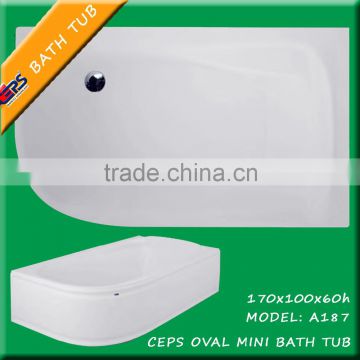 Oval bath tubs 170x100x60h Turkey manufacture ceps