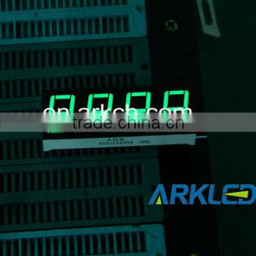 0.56 Inch Four Digits 7 Segment LED Display Green Color