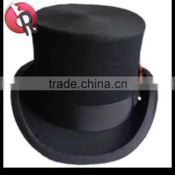 mens top hat for wedding black