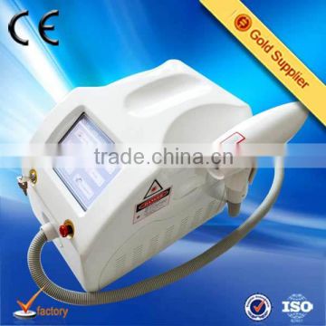 Top portable yag laser dark circle removal machine for tattoo dark removal (CE)