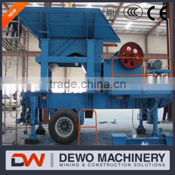 PEF series mobile jaw crusher with price list