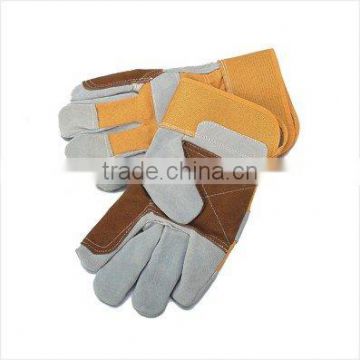 Safety Gloves,Cow Split Leather Work Glove,Leather Welding Gloves