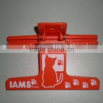 red clor Plastic clip for good selling, office clips, clips