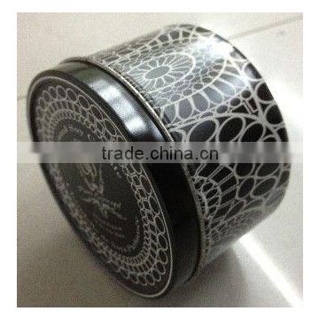 Seamless Round Candle Box with Nice Pattern