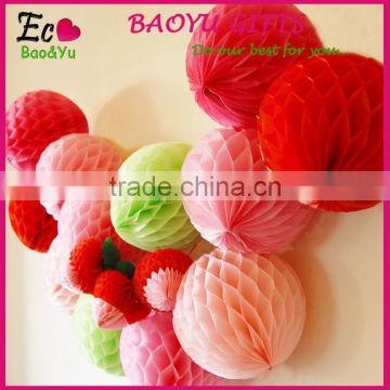 Party Decoration 10 Inch Paper Craft Honeycomb Ball wholesale
