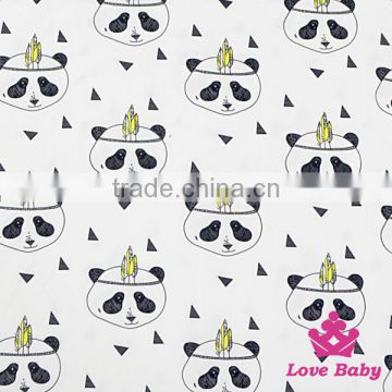 BL331-356 Lovebaby Cute 95%Polyester&5%Spandex Printed Panda Fabric