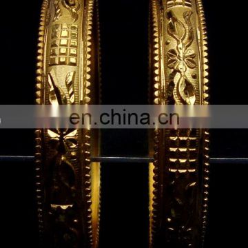 Gold Plated Brass Bangles jewelry Manufacturer,Gold plated brass bangles Jewellryexporter