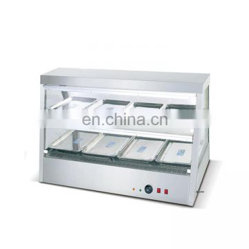 76L 30'C to 90'C Stainless Steel countertopwarmer/ hotfooddisplay cabinet/ breadshowcase/ bakery equipment