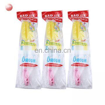 New Bottle Nipple Brush Set Wholesale Silicone Baby Bottle Cleaning Brush