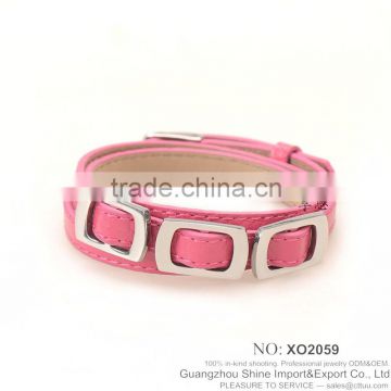 Wholesale fashion bulk leather bracelet cheap XE09-0044