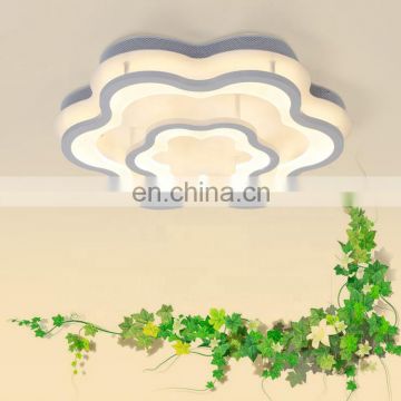 Big Cloud shape modern style acrylic ceiling lights for living room hotel