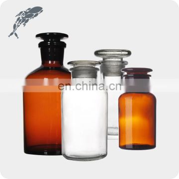 High borosilicate glass 3.3 lab wide month reagent bottles