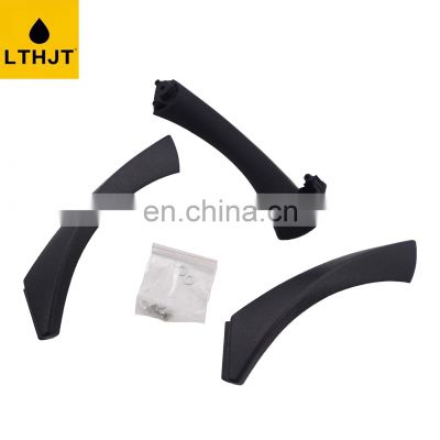 51417230849 For BMW E90 High Quality Car Accessories Auto Parts Inner Door Handle Black Six Sets 5141 7230 849