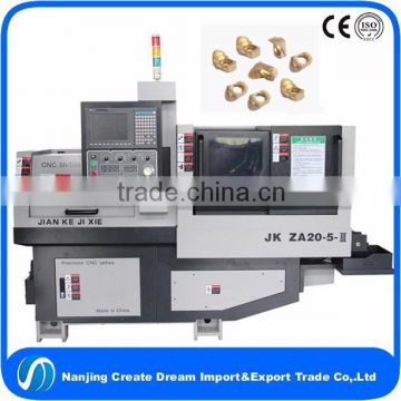 swiss type cnc automatic lathe for electrical accessories