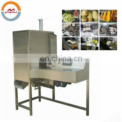 Automatic pineapple skin peeling machine auto commercial industrial skinning and coring & slicing equipment cheap price for sale