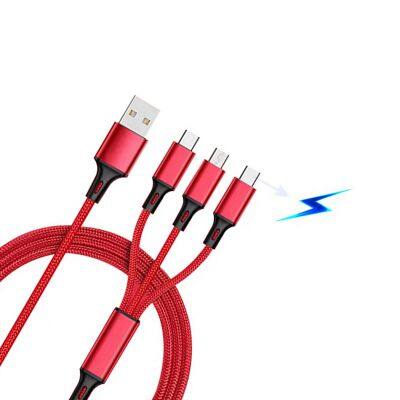 type c to type c pd charging 3 in 1 mobile phone usb cable fast charging wire data cable fast charging for cellphone