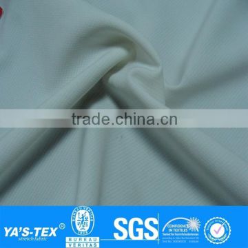 Pure White Cooldry Polyester Spandex Fabric Wholesale For Moutaineering
