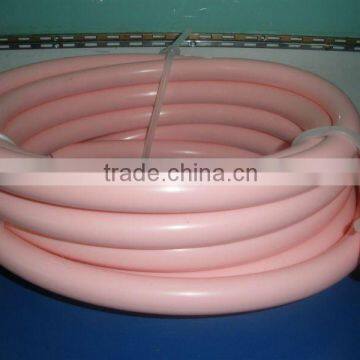 Sanitary lovely pink silicone tube