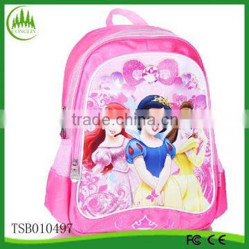 New arrival hot selling fashion cute polyester kids school bags 2014