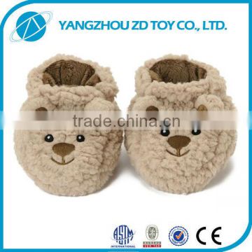 wholesale plush indoor animal slippers