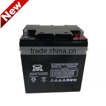 12V24AH CE certificate electric ups battery