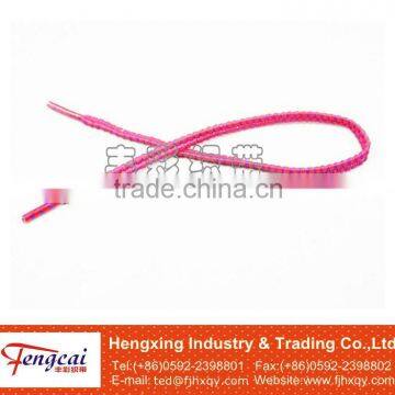 Polyester elastic shoelace