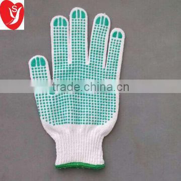 7 gauge hot sale 1000g pvc dotted gloves