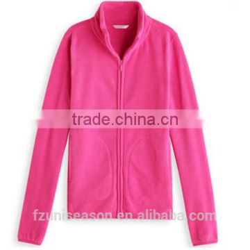 OEM womens micro fleece jacket