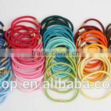 Wholesale rubber elastic hair circle cheap good quality R-0028
