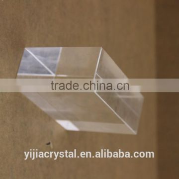 yijia crystal glass blank noted cube