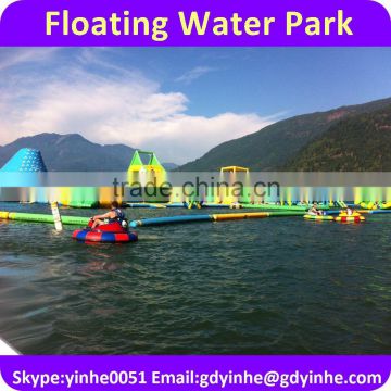 2016 giant inflatable floating water park games, SGS Inflatable Aqua Park for adulots and kids